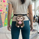 Lucky Monkey Chalk Bag Rock Climbing Chalk Bag Suitable Bouldering Gym Indoor & Outdoor Climbing with Adjustable Belt