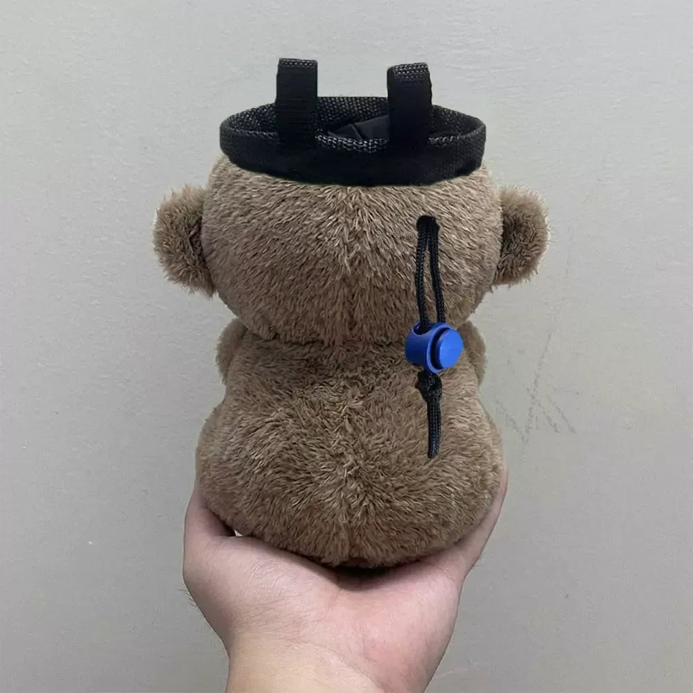 Lucky Monkey Chalk Bag Rock Climbing Chalk Bag Suitable Bouldering Gym Indoor & Outdoor Climbing with Adjustable Belt