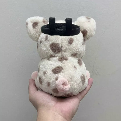 Cute Pig Chalk Bag Rock Climbing Chalk Bag Suitable Bouldering Gym Indoor & Outdoor Climbing with Adjustable Belt