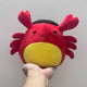 Red Crab Chalk Bag Rock Climbing Chalk Bag Suitable Bouldering Gym Indoor & Outdoor Climbing with Adjustable Belt