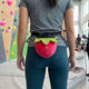 Strawberry  Chalk Bag Rock Climbing Chalk Bag Suitable Bouldering Gym Indoor & Outdoor Climbing with Adjustable Belt
