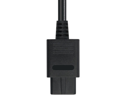 Portable Converter Adapter Shared Equipment for N64/SNES/SFC/NGC to HDMI-compatible (720p) Black