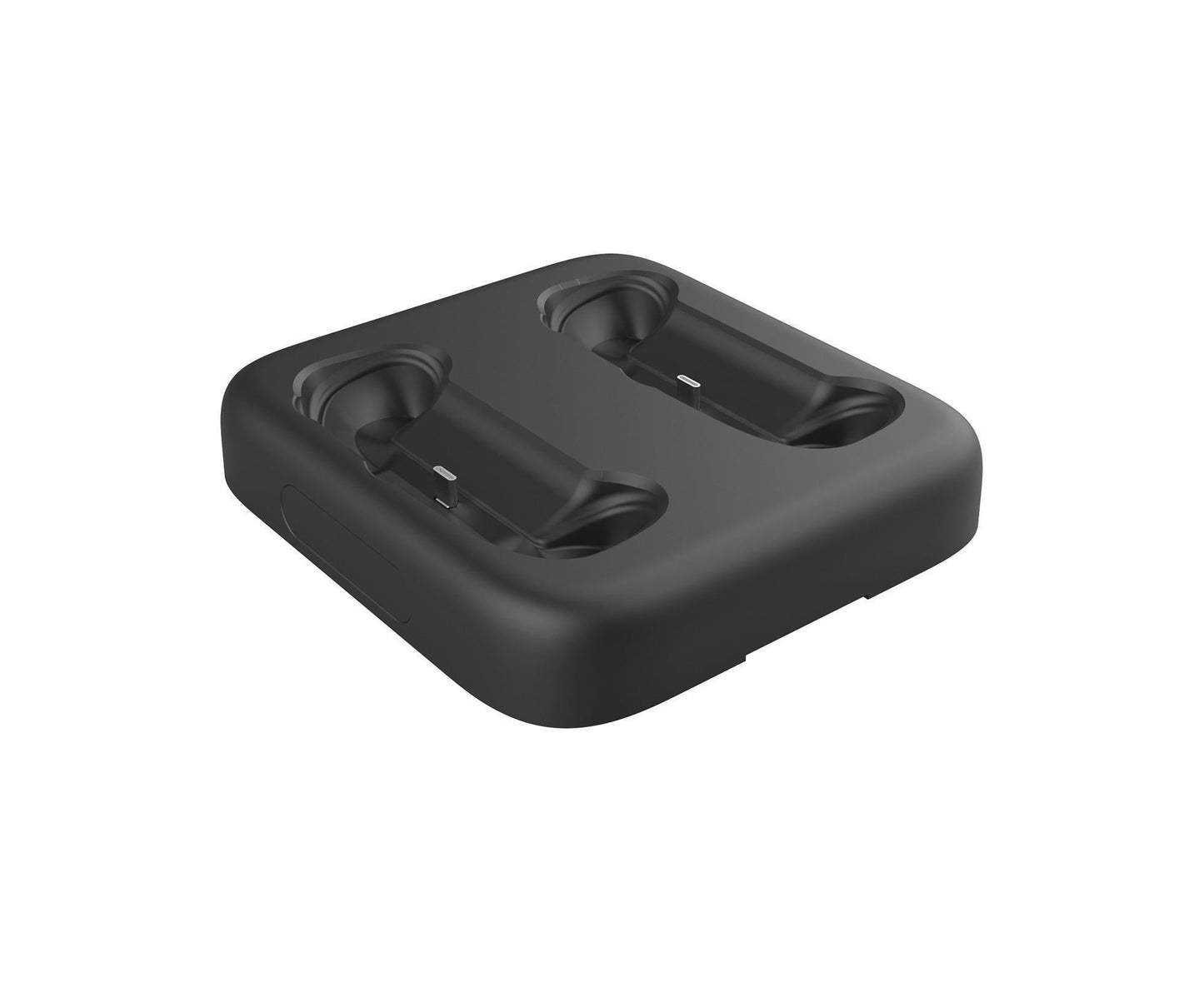 Portable Gamepad Wireless Charger with Dual Ports for Xbox Series X/S Controller Black