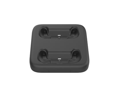 Portable Gamepad Wireless Charger with Dual Ports for Xbox Series X/S Controller Black