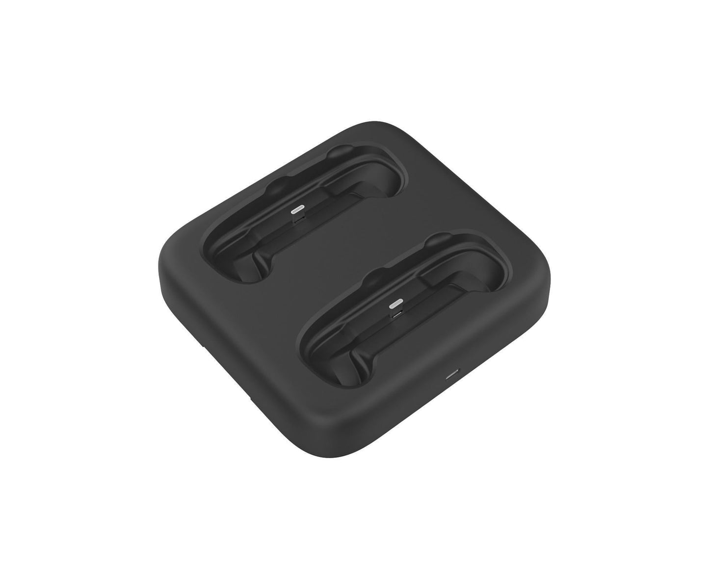 Portable Gamepad Wireless Charger with Dual Ports for Xbox Series X/S Controller Black