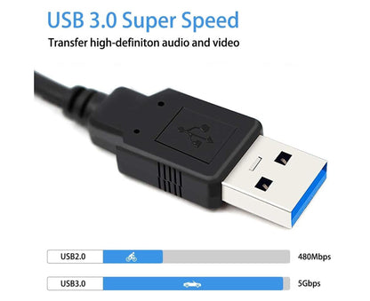 USB to HDMI-compatible High Clarity 1080P 4K Video Capture Card for Game Live Streaming Broadcast Black