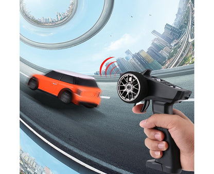 Remote Control High Imitation Electrical Full Proportional Racing Car Remote Controller for Boy and Girl Black