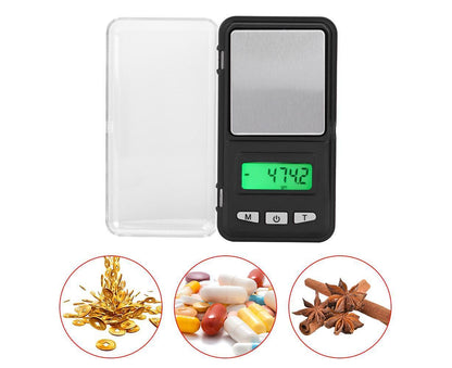 200g / 0.01g LCD Digital Electronic Balance Weighing Fruits Small Food Scales