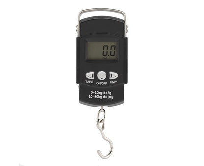 50KG/10G Portable Electronic LCD Digital Weight Scale with Tape Measure Hook