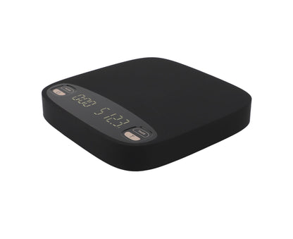 Coffee Scale Highly Accurate Touch Invisible Screen Maximum Weighing Capacity 2kg 0.1g Graduation Value Unit Conversion Electronic Baking Scale