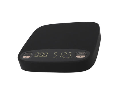 Coffee Scale Highly Accurate Touch Invisible Screen Maximum Weighing Capacity 2kg 0.1g Graduation Value Unit Conversion Electronic Baking Scale