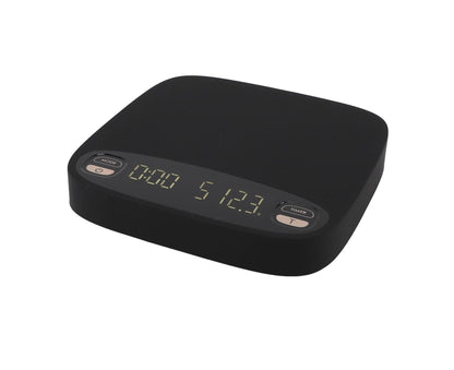 Coffee Scale Highly Accurate Touch Invisible Screen Maximum Weighing Capacity 2kg 0.1g Graduation Value Unit Conversion Electronic Baking Scale