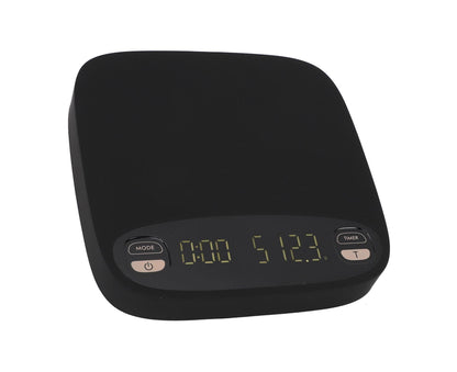 Coffee Scale Highly Accurate Touch Invisible Screen Maximum Weighing Capacity 2kg 0.1g Graduation Value Unit Conversion Electronic Baking Scale