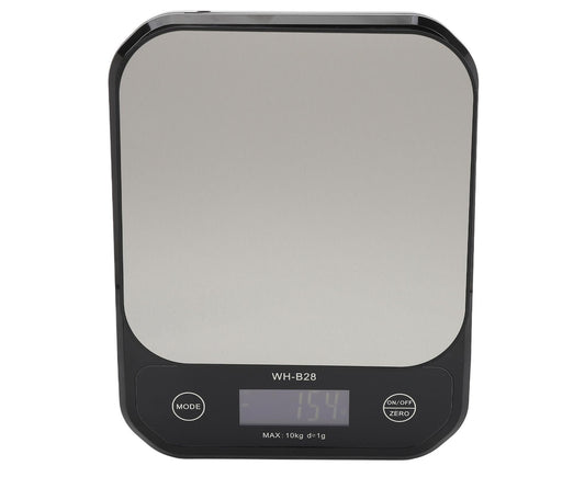 Kitchen Scale 0.035oz to 22.0lb IP7 Waterproof LCD Display Stainless Steel Coffee Scale for Family Cafe Cooking