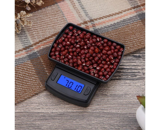 Mini Jewelry Scale Portable Electronic Scale Balance Weighter for Kitchen Jewelry Weighting 500g/0.01g