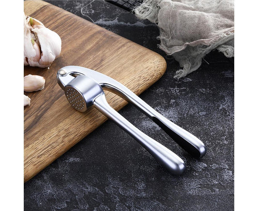 Professional Multi Function Kitchen Zinc Alloy Manual Garlic Press Crusher Tool