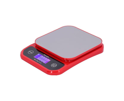 USB Charging Scale Waterproof Kitchen Baking Food Scale Electric Weight Measuring BalanceRed 5kg/0.1g
