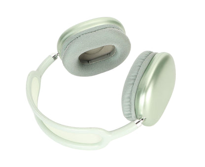 Wireless Bluetooth Headphones Adjustable Foldable Headsets with Microphone for Laptop Phone Work School Travel Sports Green