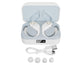 Bluetooth Translator Earbuds 144 Languages Noise Reduction Stereo Wireless Translation Headphones with Charging Case White