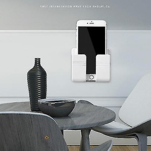 Wall-mounted Mobile Phone Plug Charging Bracket Storage Box