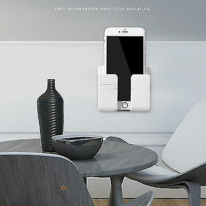 Wall-mounted Mobile Phone Plug Charging Bracket Storage Box