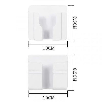 Wall-mounted Mobile Phone Plug Charging Bracket Storage Box