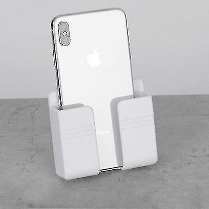 Wall-mounted Mobile Phone Plug Charging Bracket Storage Box