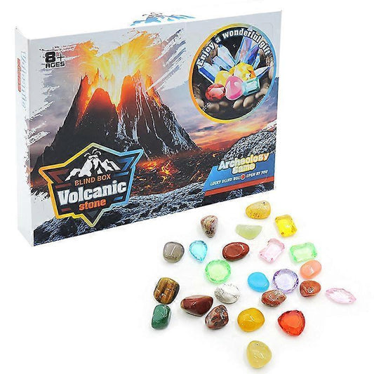 Advent Calendar- Rocks, Minerals & Fossils Advent Calendar for Babies & Geology Enthusiasts, a Complete Rock Collection Christmas Countdown Calendar