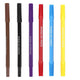 6pcs Double-tips Food Markers Practical Edible Pens Cookie Decorating Pens Convenient Edible Markers
