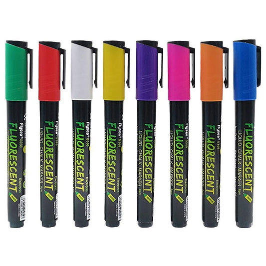 8Pcs Liquid Chalk Markers Dry Erase Marker Pens Erasable Blackboard Writing Pens Chalkboard Pens