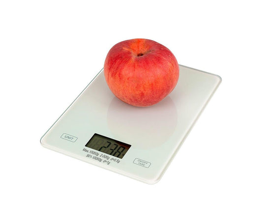 Digital Kitchen Scale Food Scale USB Rechargeable Weight Grams Ounces Tempered Glass Scale for Baking Cooking