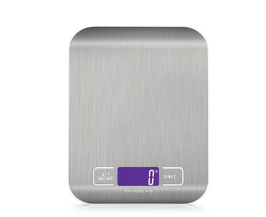 22lb Food Scale Digital Kitchen Scale LCD Display Scale Weight KG G oz ml and lb for Baking and Cooking Stainless Steel Portable Food Scale