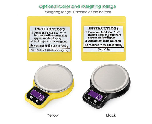 Kitchen Scale Food Scale Mini Electronic Platform Scale Digital Scale with Stainless Steel Platform Scale