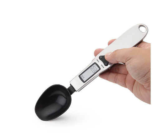 300g Food Spoon Scale Digital Kitchen Spoon Scale LCD Display Scale Weight G OZ GN CT for Baking Cooking Portable Food Scale 0.1g Precise