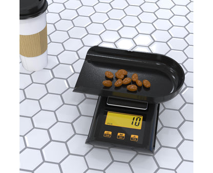 Electronic Kitchen Scale 500g/0.01g Palm Scales with Cal Weight High Precision Pocket Scales Portable Electronic Scales for Flour Category