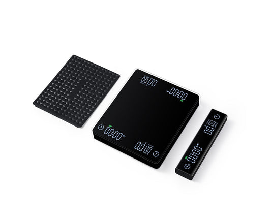 Coffee Scale with Wireless Display 3kg/0.1g High Precision Espresso Scale Rechargeable Digital Kitchen Scale Tare and Zero Unit Switching