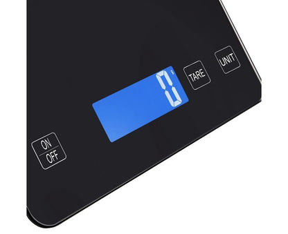 Professional Digital Scale with Waterproof Surface 15kg/1g Mini Baking Scale Portable Jewelry Scale High Precision Kitchen Scale with USB