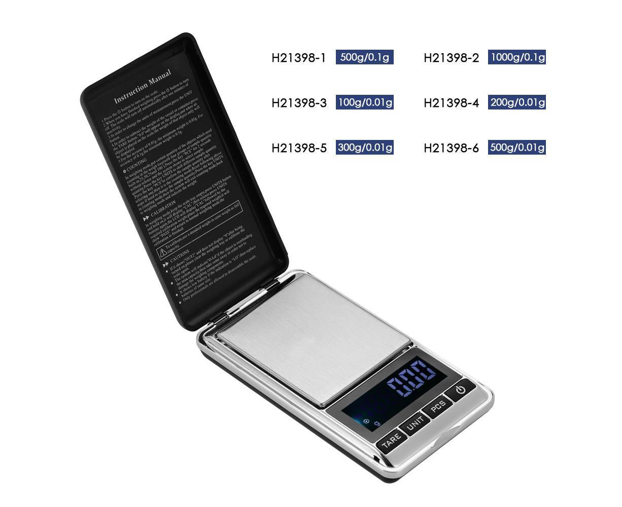 200g/0.01g High-precision Pocket Scale Accurate Kitchen Scale Jewelry Scale Mini Food Scale Electric Kitchen Scale Baking Scale