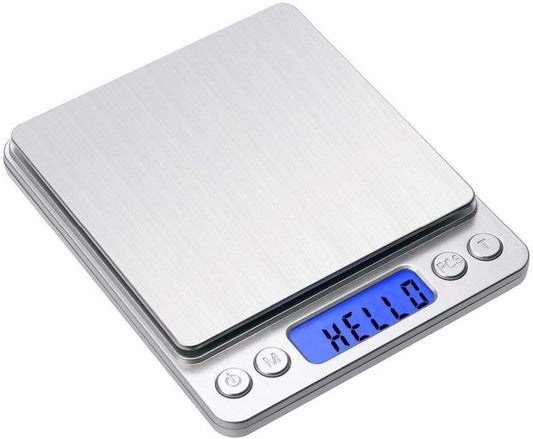 Precision Scale Mini Gram Jewelry Food Scale 500g/01g - Digital Kitchen Scale
