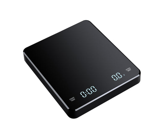 3kg/0.1g Digital Coffee Scale with Timer LED Screen Espresso Scales Rechargeable Electronic Kitchen Scale oz/ml/g High Precision Measuring