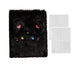 A5 Plush Cartoon Binder with 20 Photo Inner Sleeves Modern Practical Photo Album for Picture Cards Storage - Black