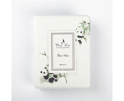 Photo Album High Capacity Dust-proof Inserted Type 64 Pockets 3 Inch Picture Storage Book for Home