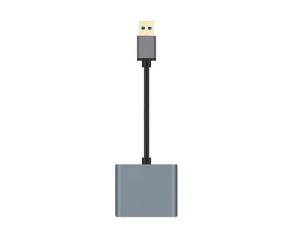 HDMI-compatible to USB High Clarity Board Game Record Live Streaming Broadcast Video Capture Card - Grey