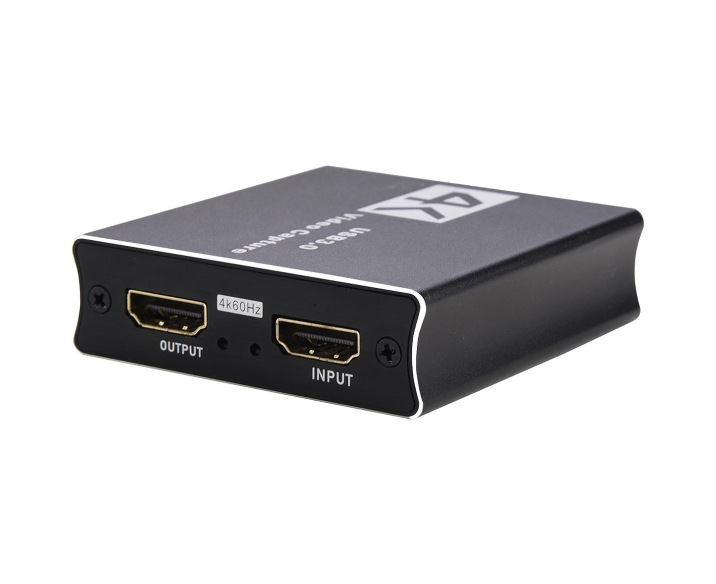 Video Capture Card 1080P High Speed 4K HDMI-compatible to USB3.0 Game Capture Device for Live Streaming - Black
