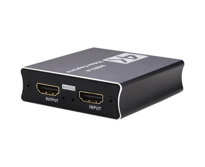 Video Capture Card 1080P High Speed 4K HDMI-compatible to USB3.0 Game Capture Device for Live Streaming - Black