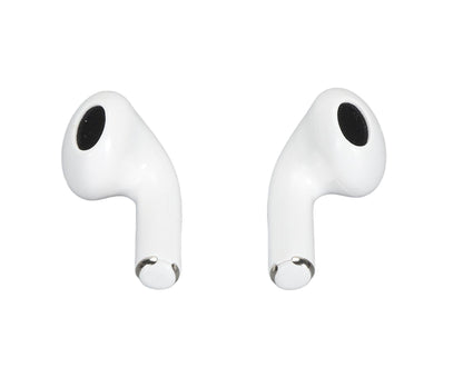 Language Translator Earbuds Multifunction HD Noise Reduction Bluetooth 5.1 144 Kinds Languages Real Time Translation Headphone White