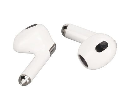 BT5.3 Translation Headset 144 Languages Instant Voice Language Translator Earphone for Business Travel Learning White