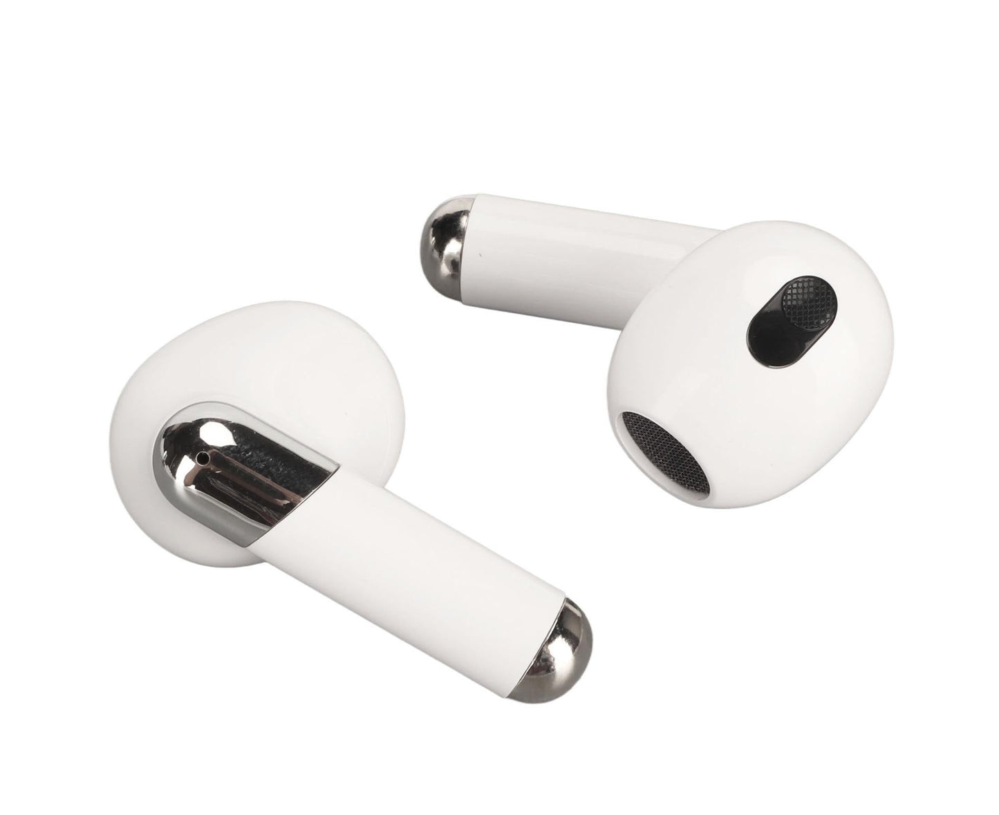 BT5.3 Translation Headset 144 Languages Instant Voice Language Translator Earphone for Business Travel Learning White