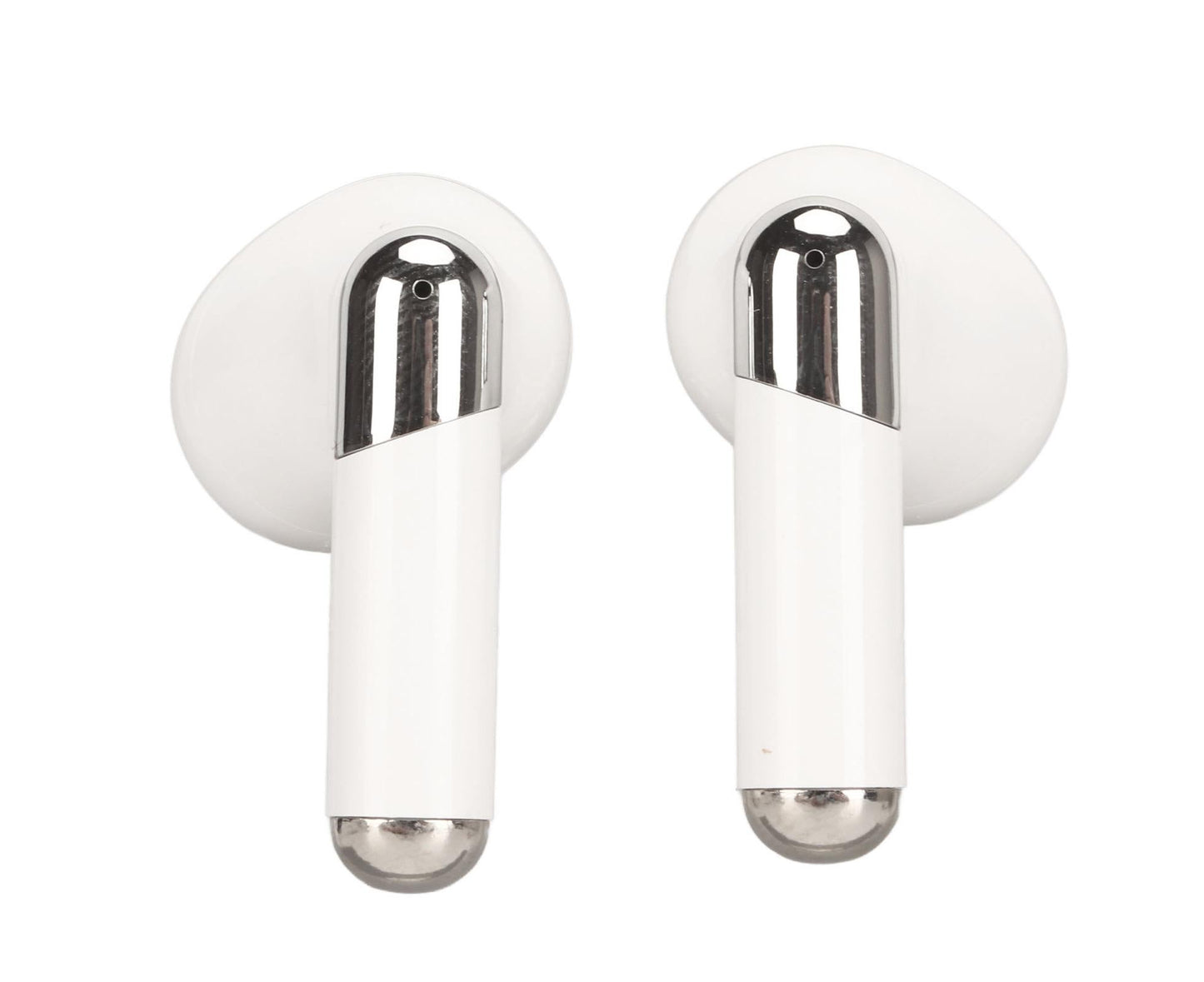 BT5.3 Translation Headset 144 Languages Instant Voice Language Translator Earphone for Business Travel Learning White
