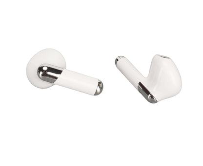 BT5.3 Translation Headset 144 Languages Instant Voice Language Translator Earphone for Business Travel Learning White